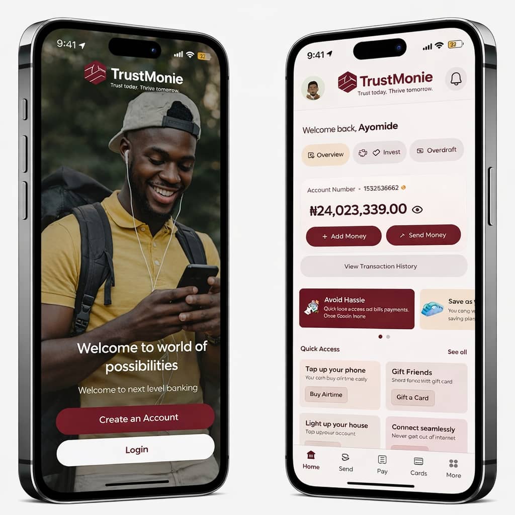 hero section showcase